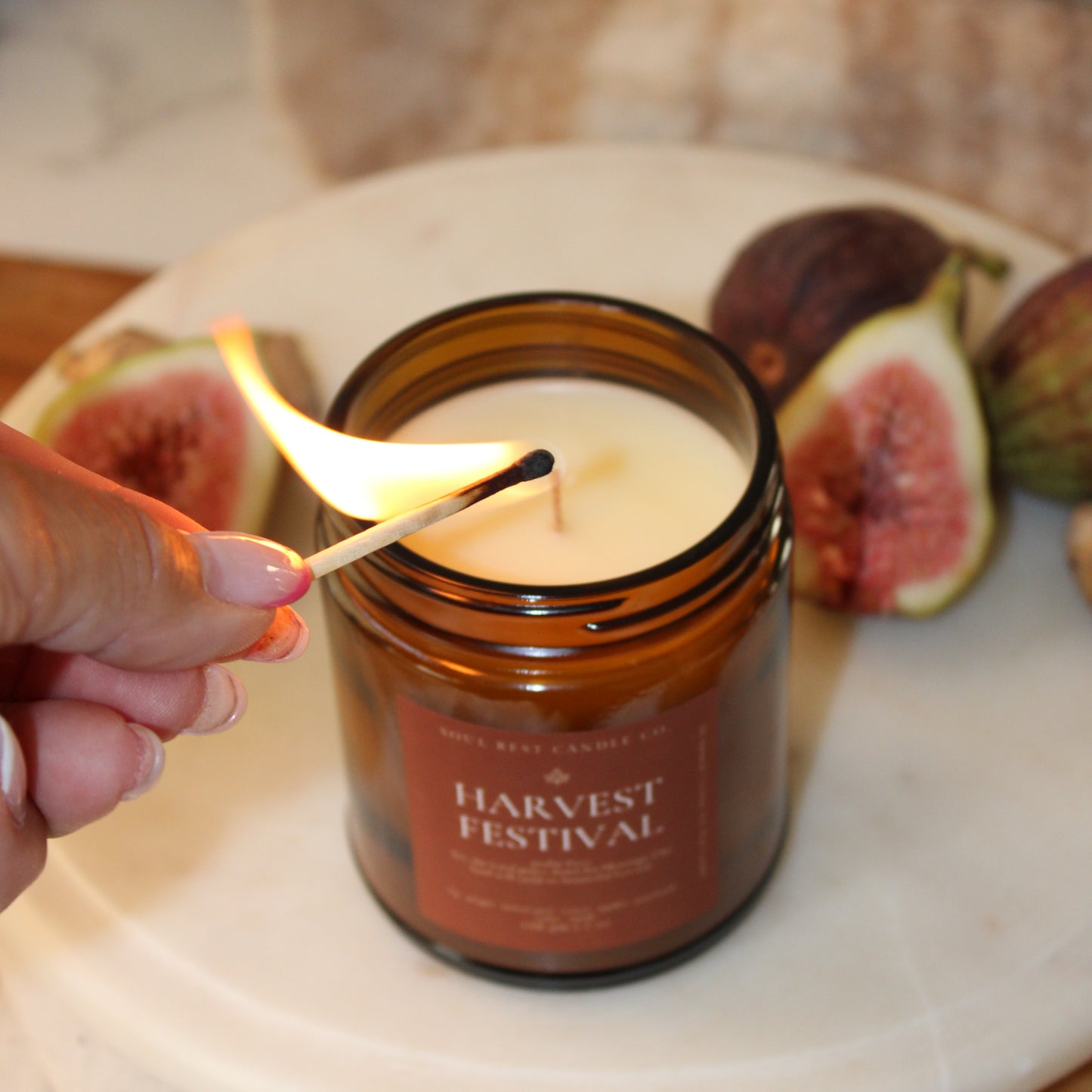 Harvest Festival | Autumn Amber 7oz Candle
