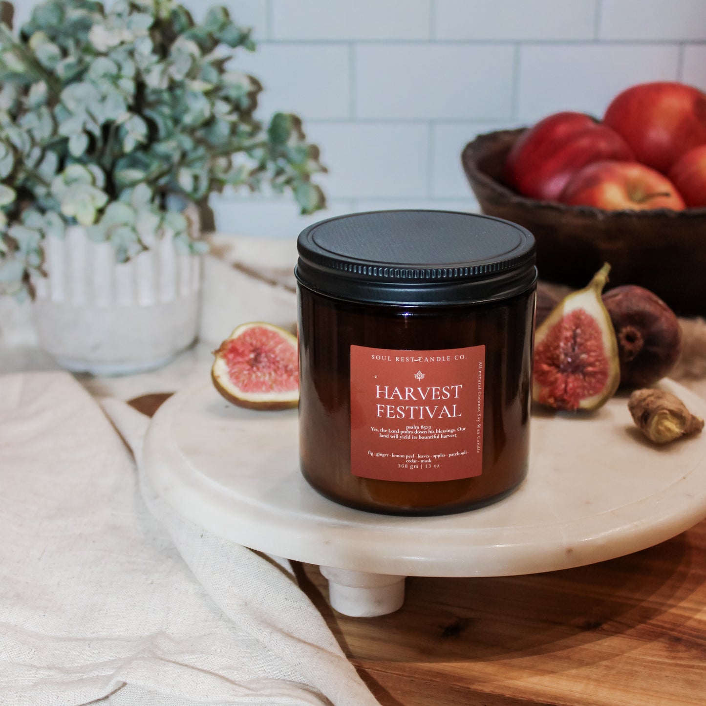 Harvest Festival | Autumn Amber 13 oz Candle