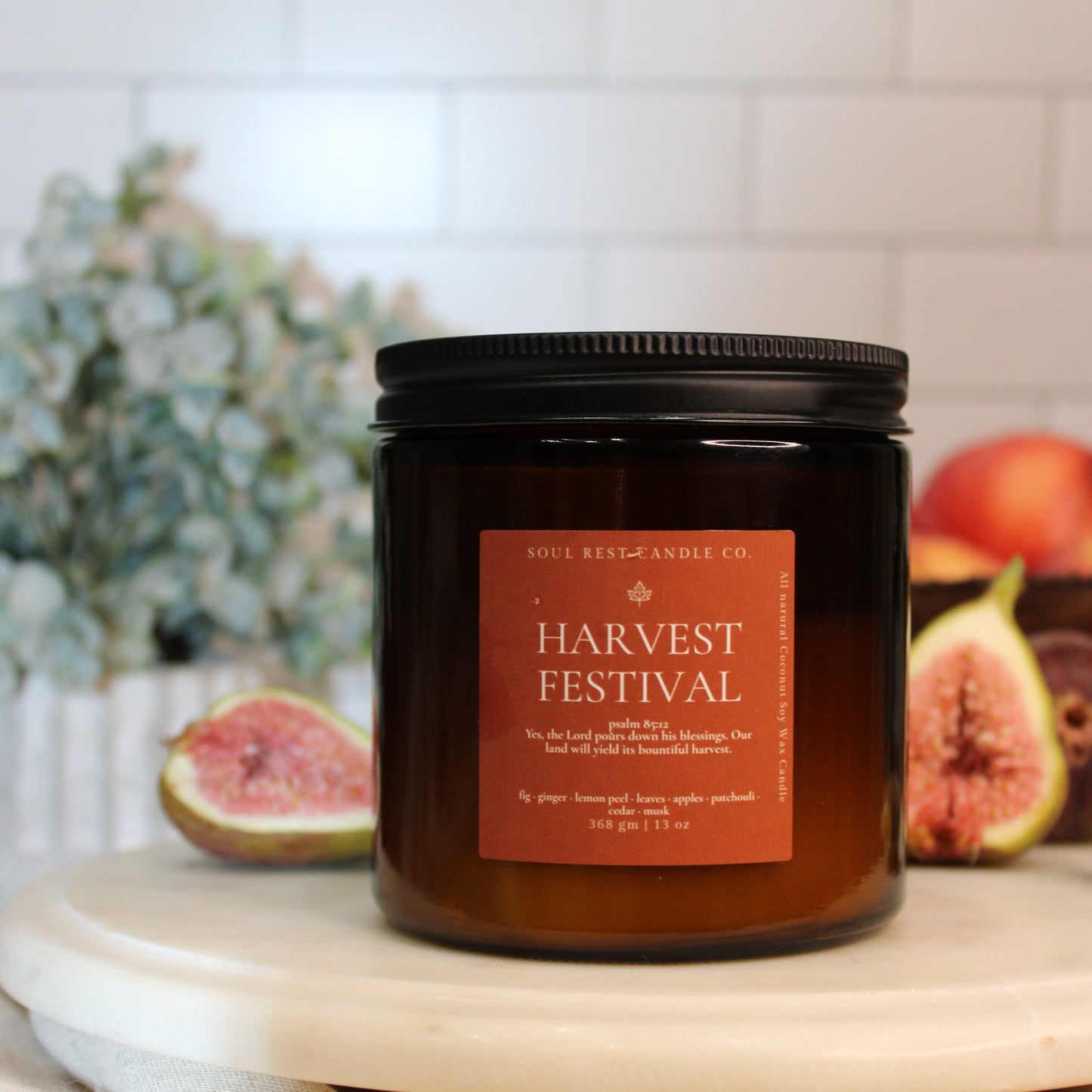 Harvest Festival | Autumn Amber 13 oz Candle