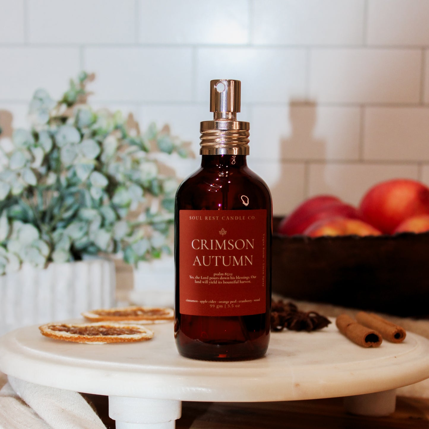 AUTUMN AMBER ROOM + LINEN SPRAY