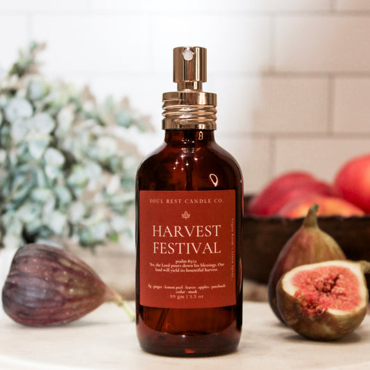 AUTUMN AMBER ROOM + LINEN SPRAY