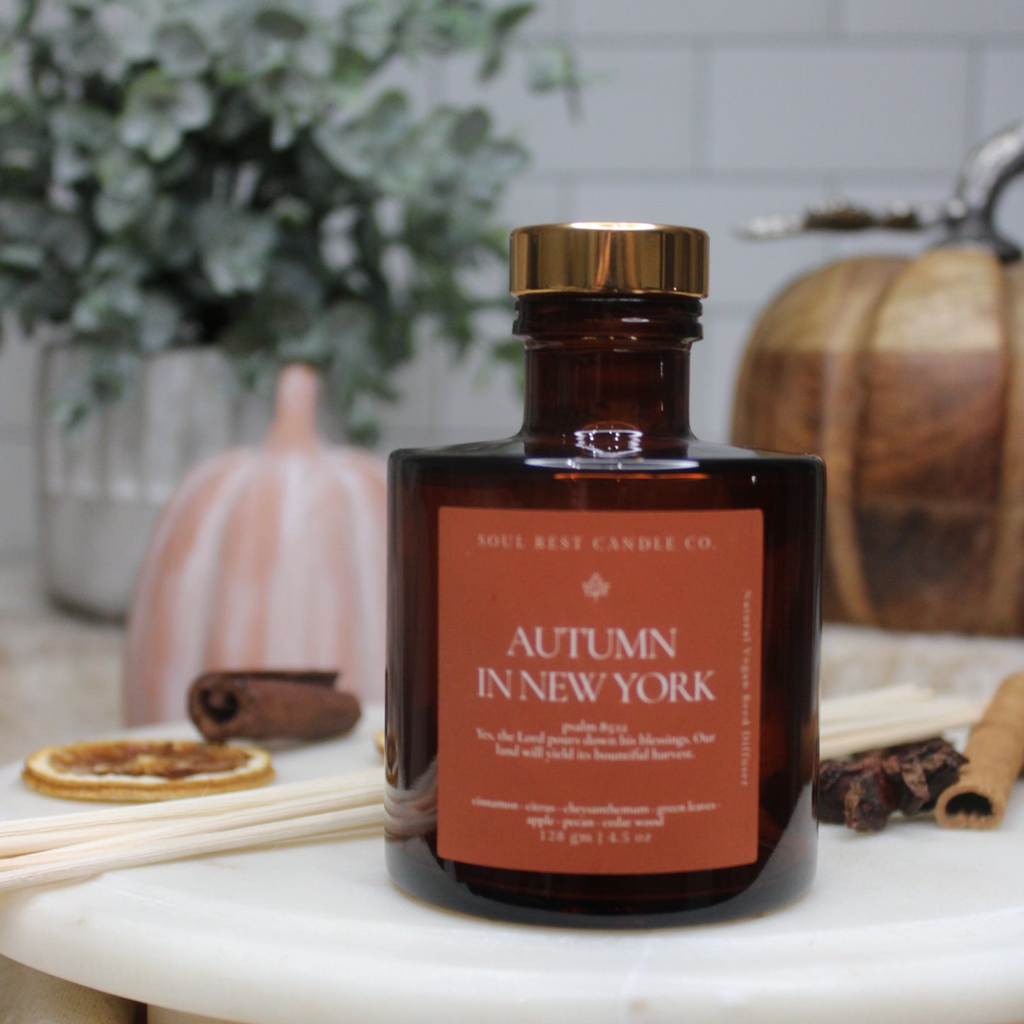 AUTUMN AMBER REED DIFFUSER
