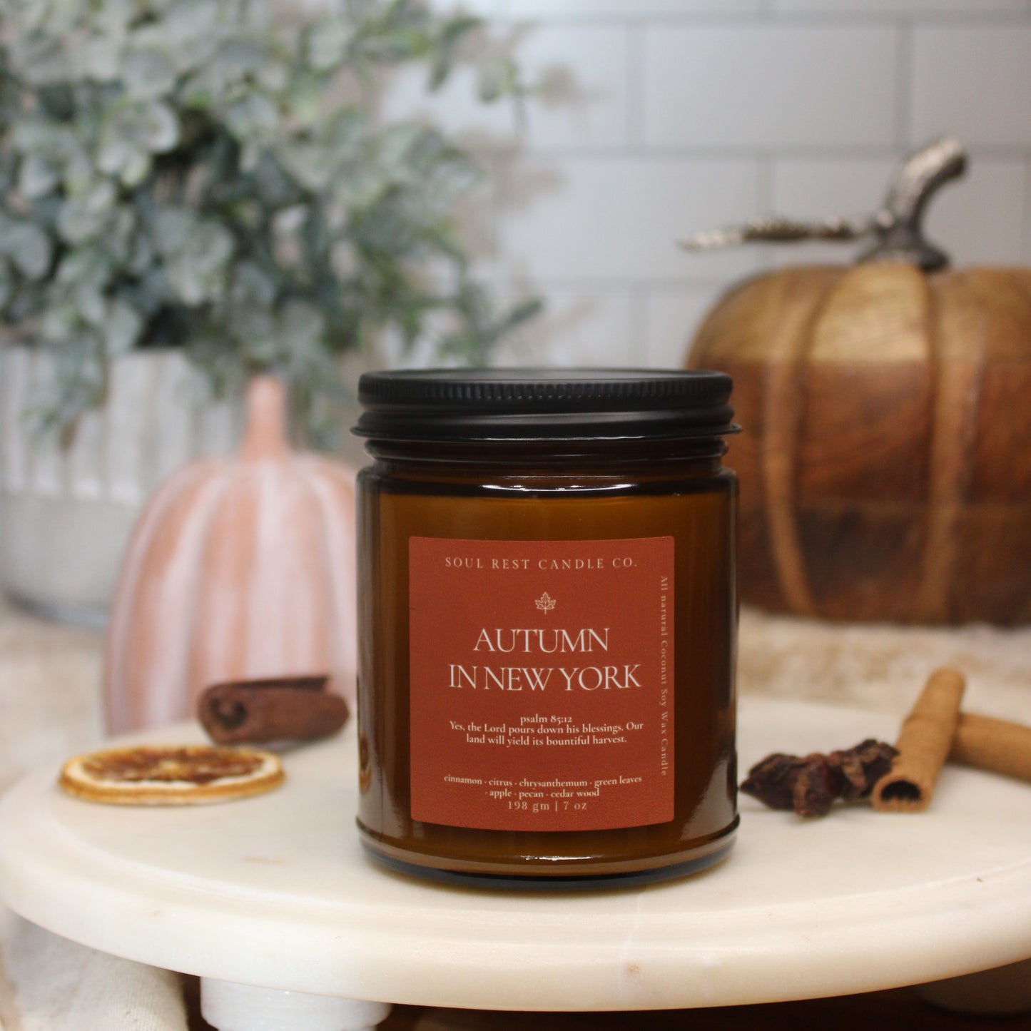 Autumn in New York | Autumn Amber 7 oz Candle
