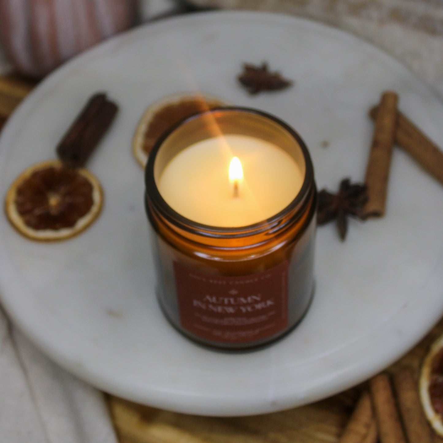 Autumn in New York | Autumn Amber 7 oz Candle