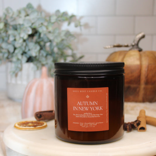 Autumn in New York | Autumn Amber 13 oz Candle