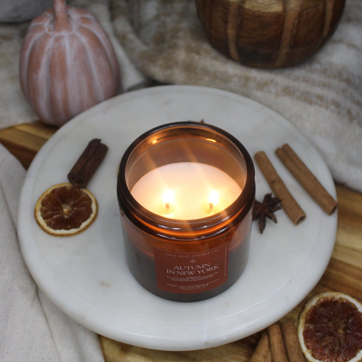 Autumn in New York | Autumn Amber 13 oz Candle