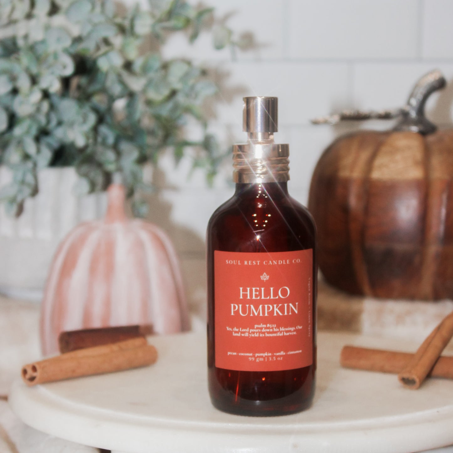 AUTUMN AMBER ROOM + LINEN SPRAY