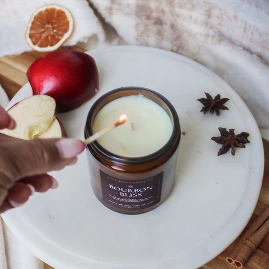 Bourbon Bliss | Autumn Amber 7 oz Candle