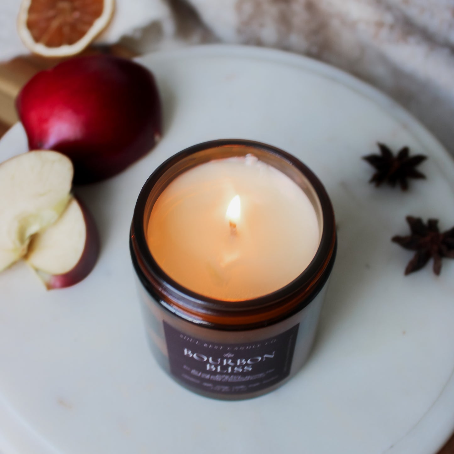 Bourbon Bliss | Autumn Amber 7 oz Candle