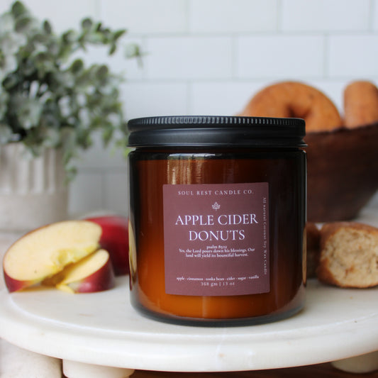 Apple Cider Donuts | Autumn Amber 13 oz Candle