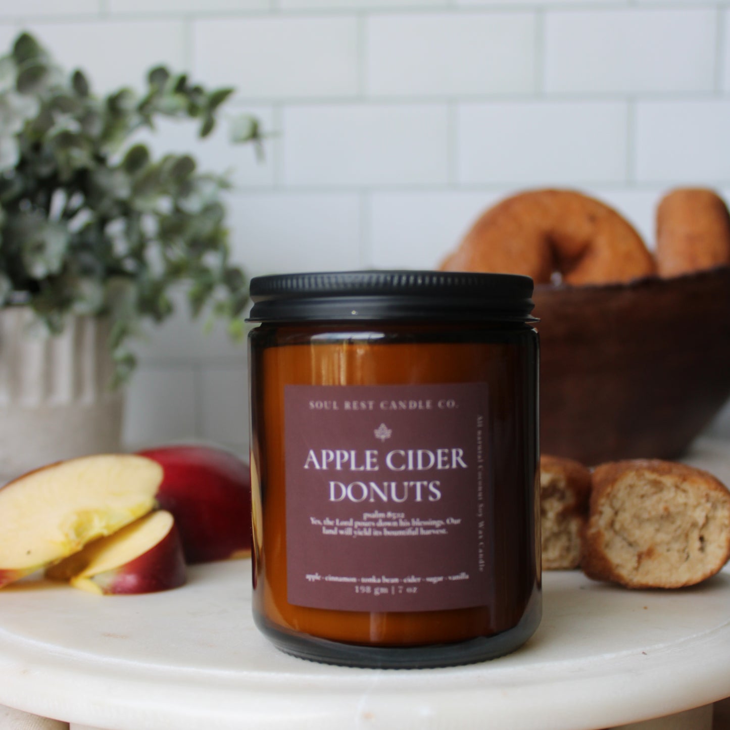 Apple Cider Donuts | Autumn Amber 7 oz Candle