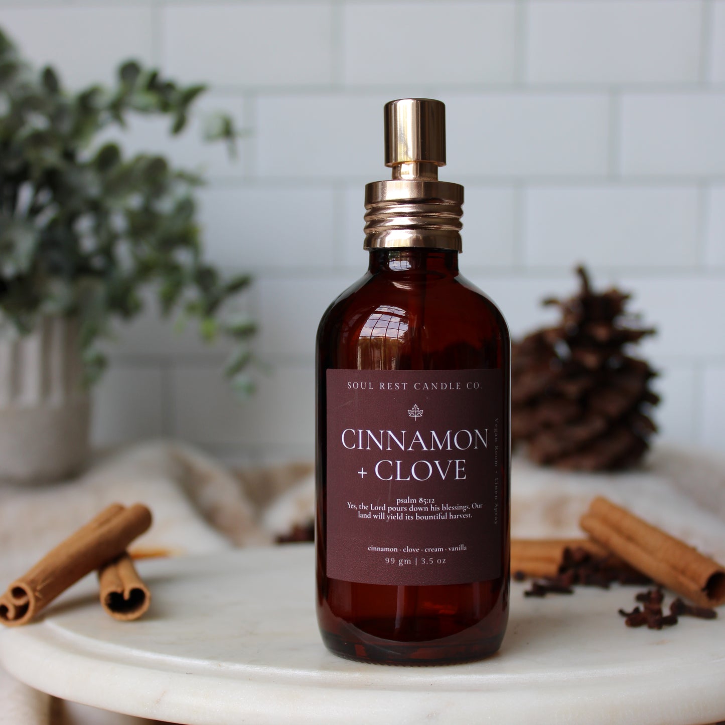 AUTUMN AMBER ROOM + LINEN SPRAY