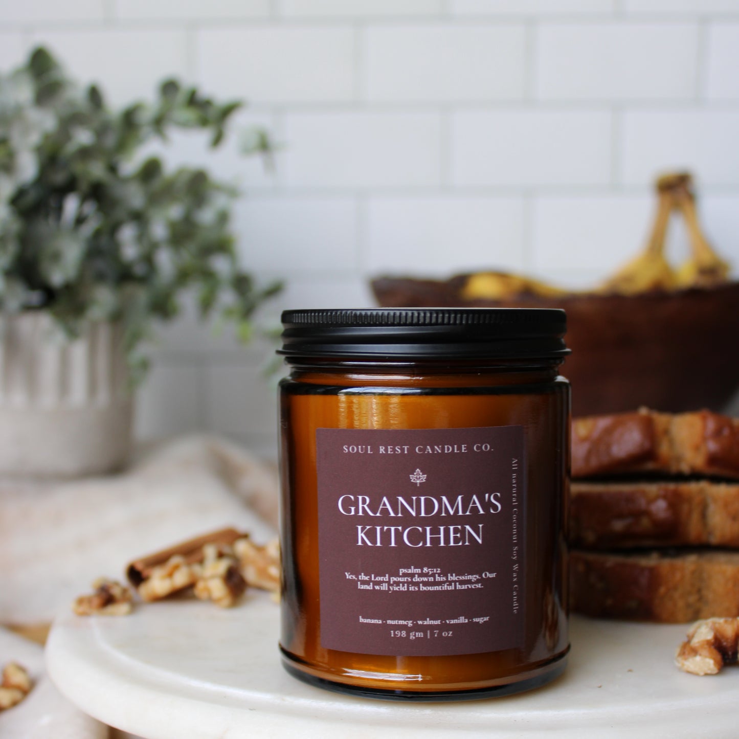 Grandma's Kitchen | Autumn Amber 7 oz Candle