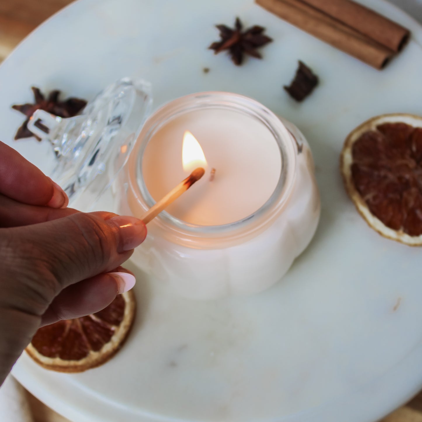 MINI PUMPKIN CANDLE