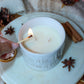 EMBOSSED PUMPKIN MINI BOWL CANDLE