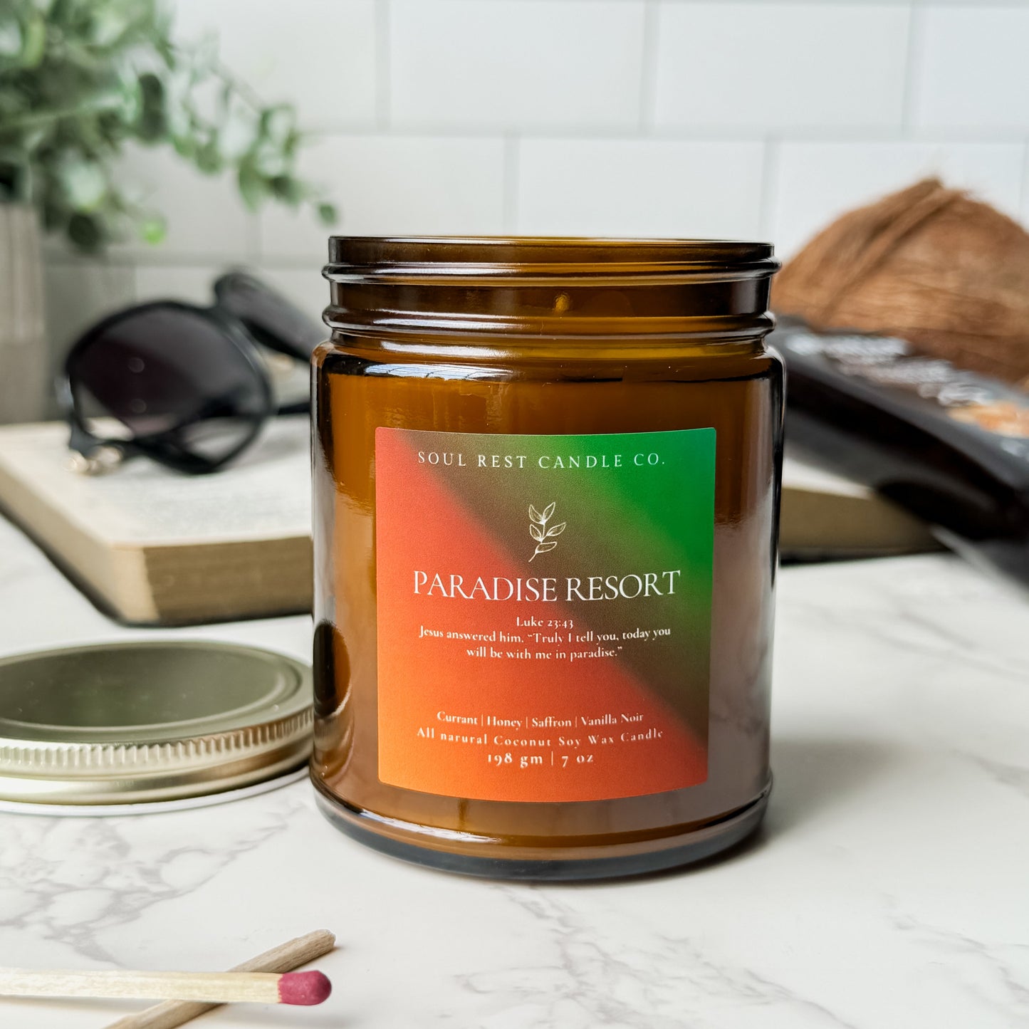 Paradise Resort 7 oz Coconut Soy Candle