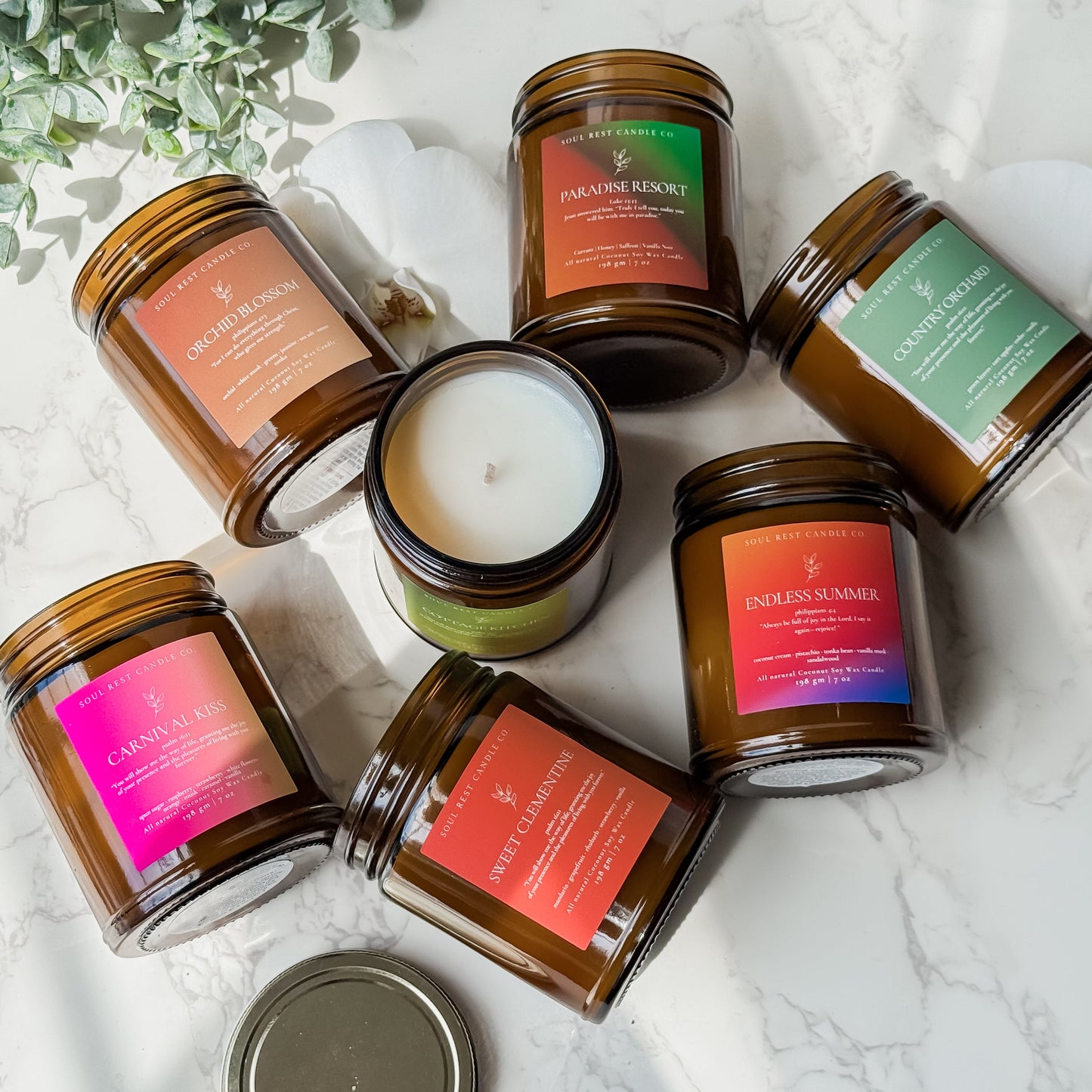 Carnival Kiss 7 oz Coconut Soy Candle