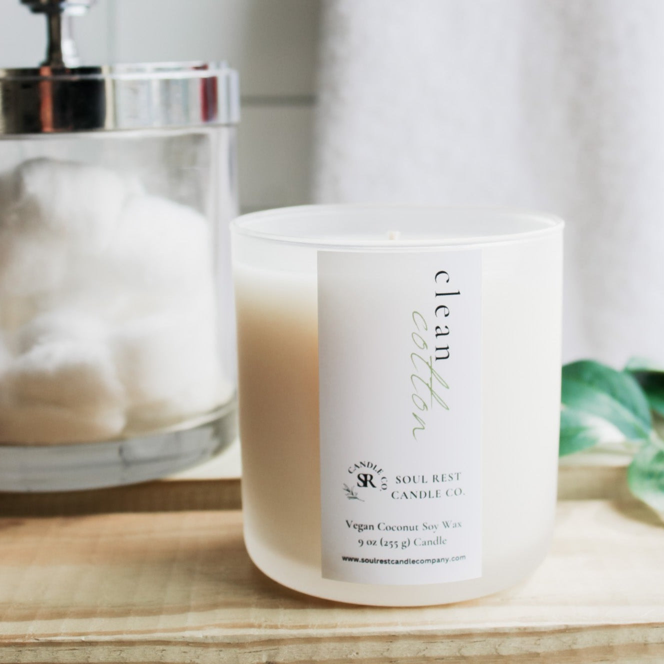 clean cotton 9oz candle