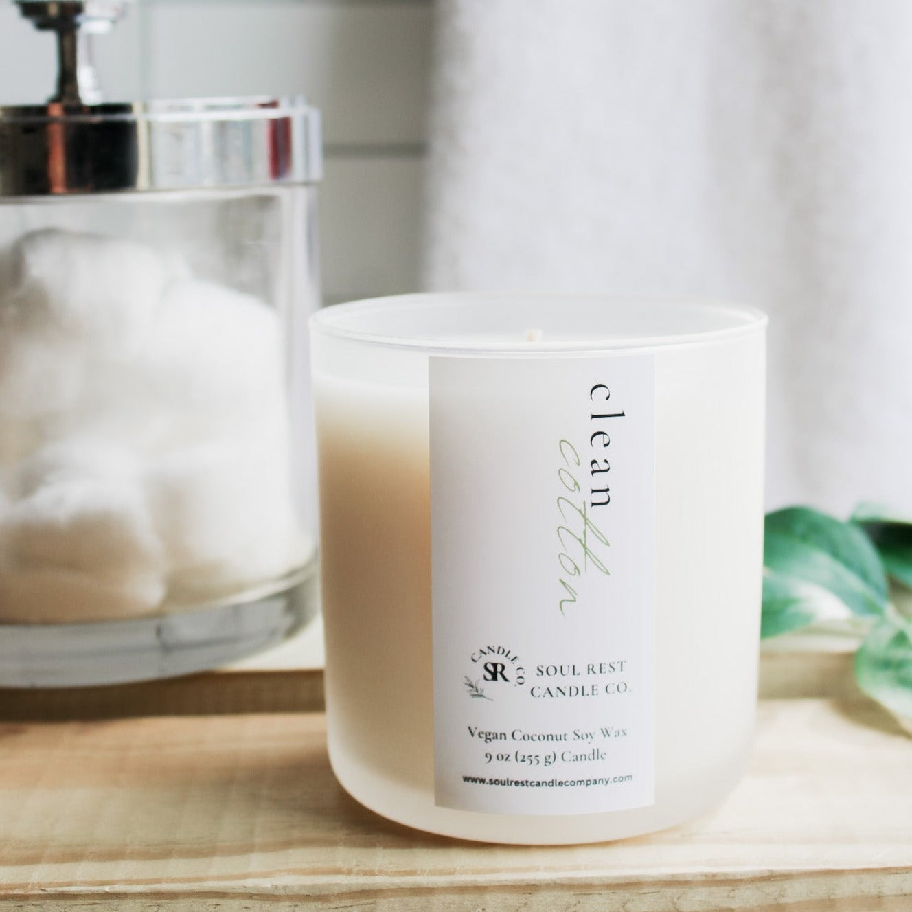 clean cotton 9oz candle