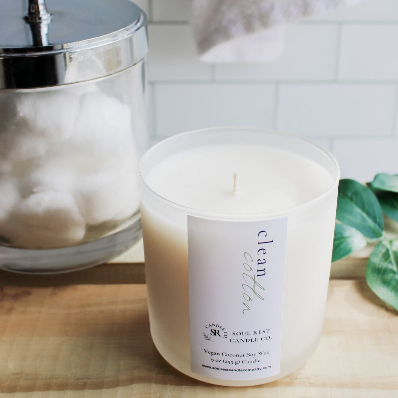 clean cotton 9oz candle