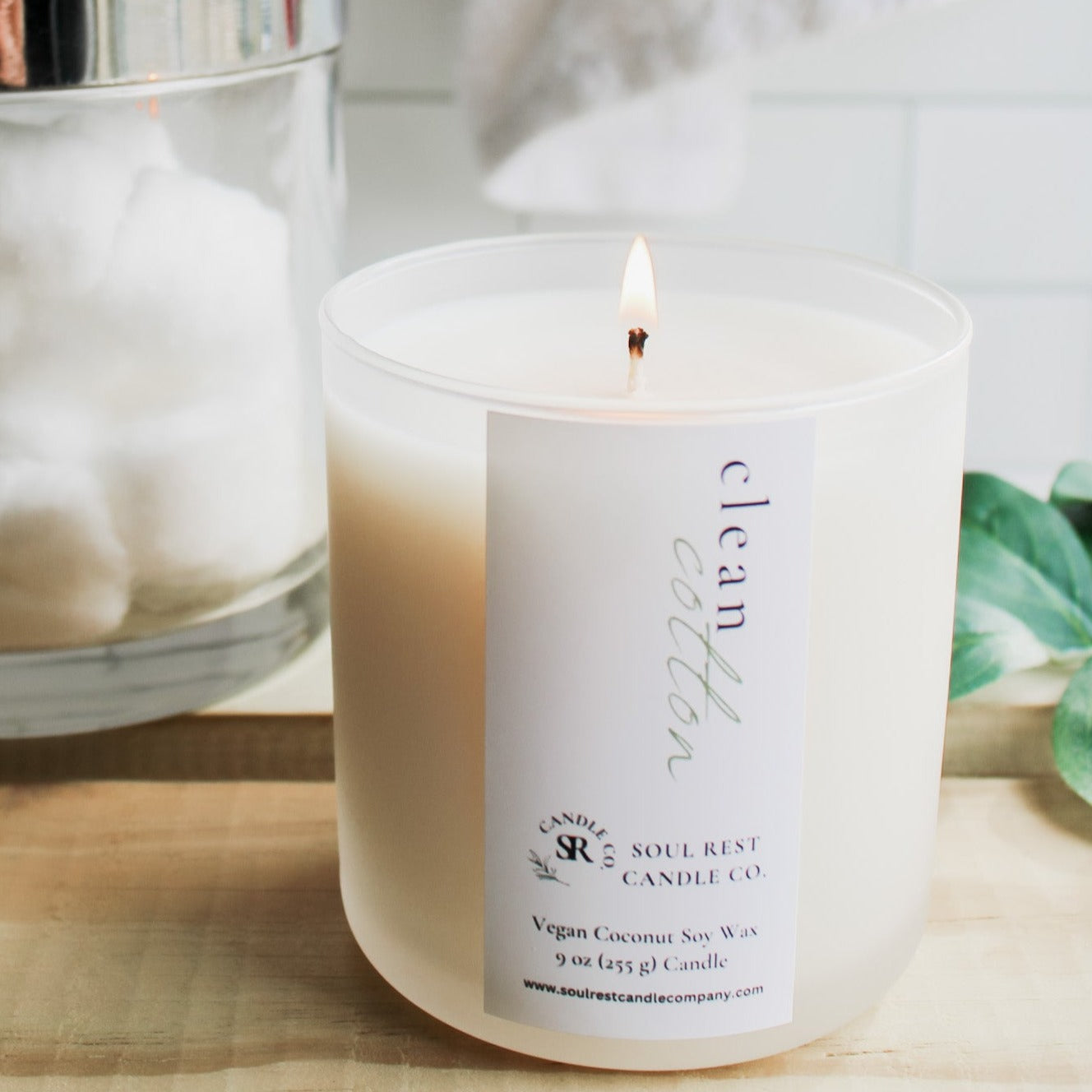 clean cotton 9oz candle