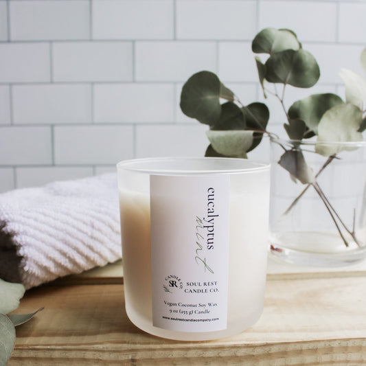 eucalyptus mint 9oz candle