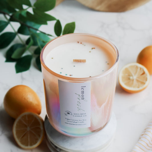 lemon fresh 14oz candle