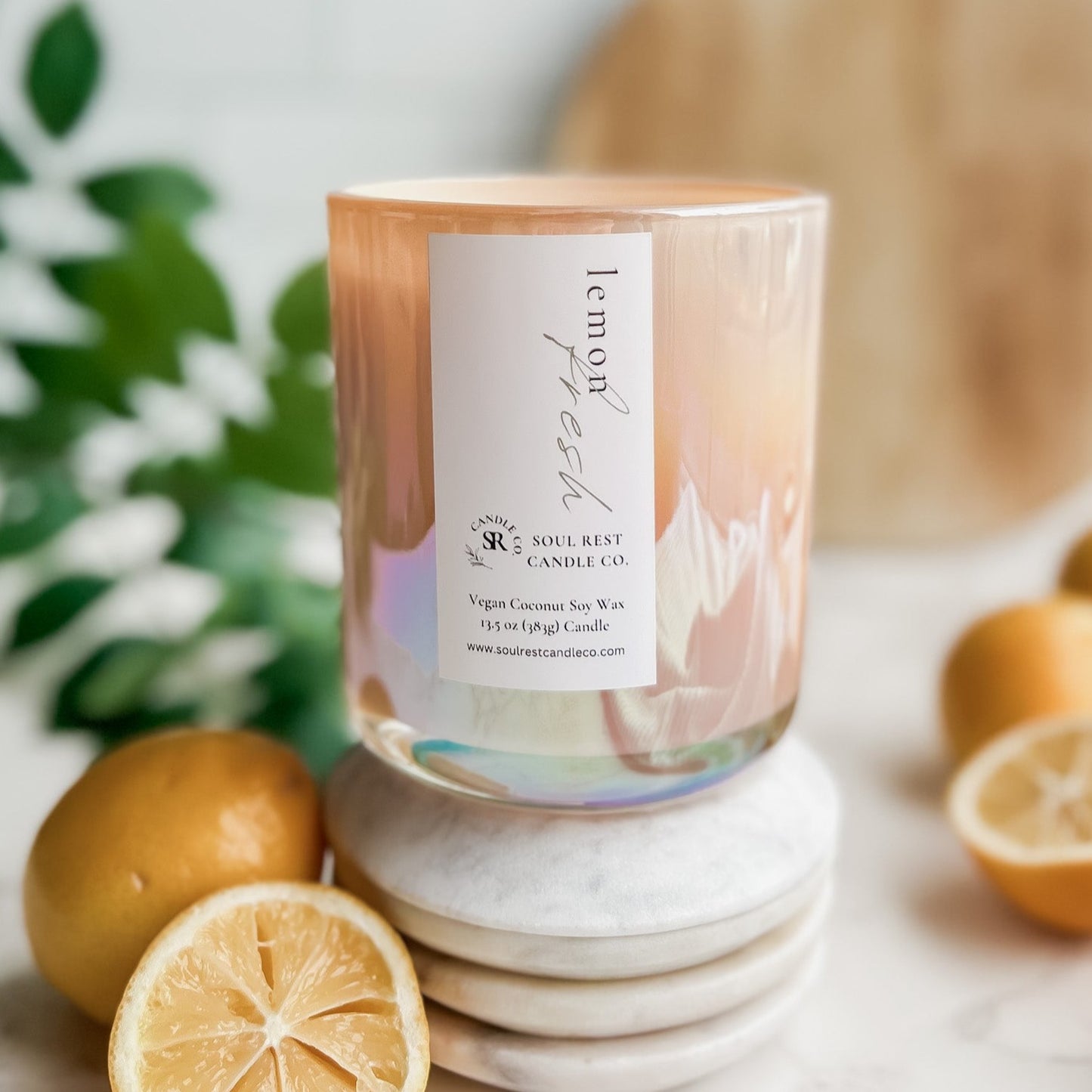 lemon fresh 14oz candle