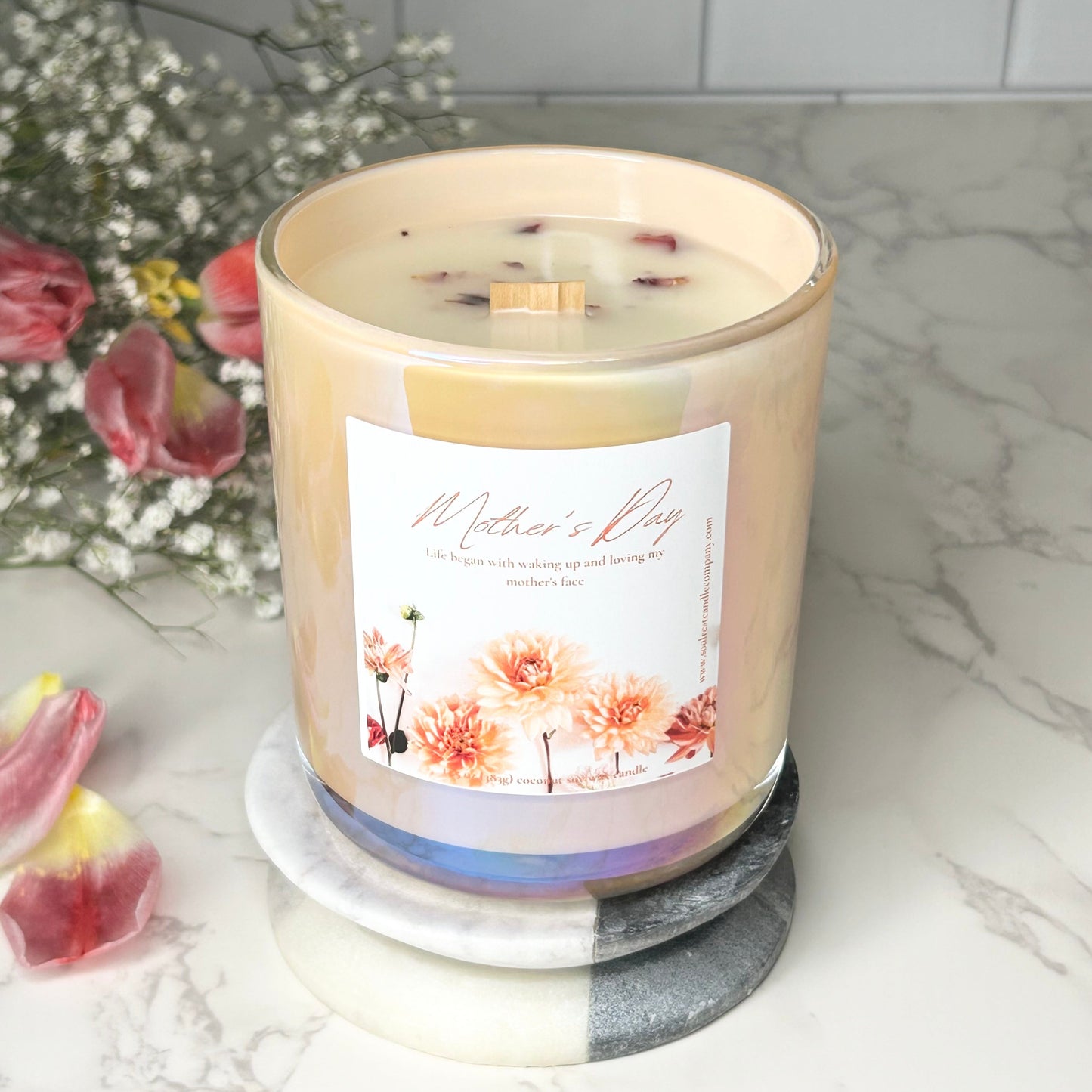 Mother's Day 13.5 oz Wood Wick Candle