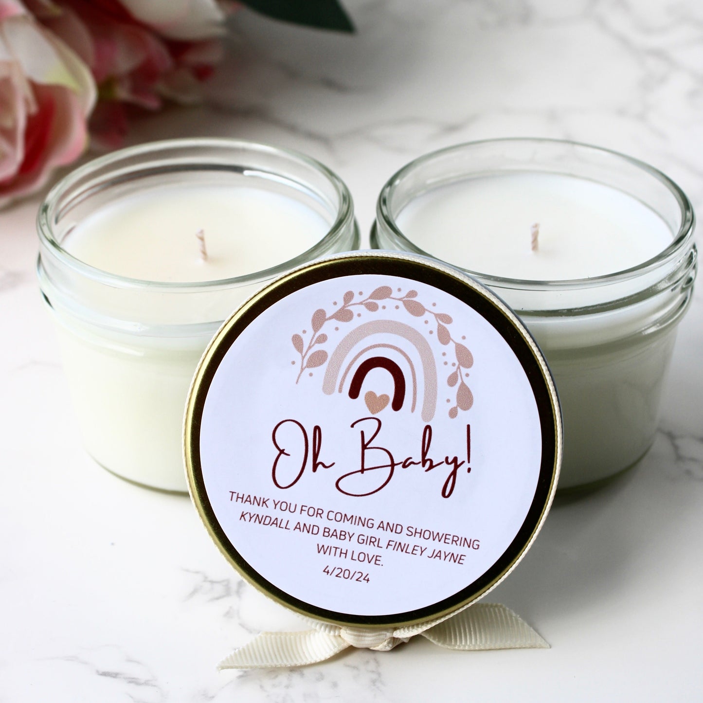 Oh Baby! Shower Candle Favors