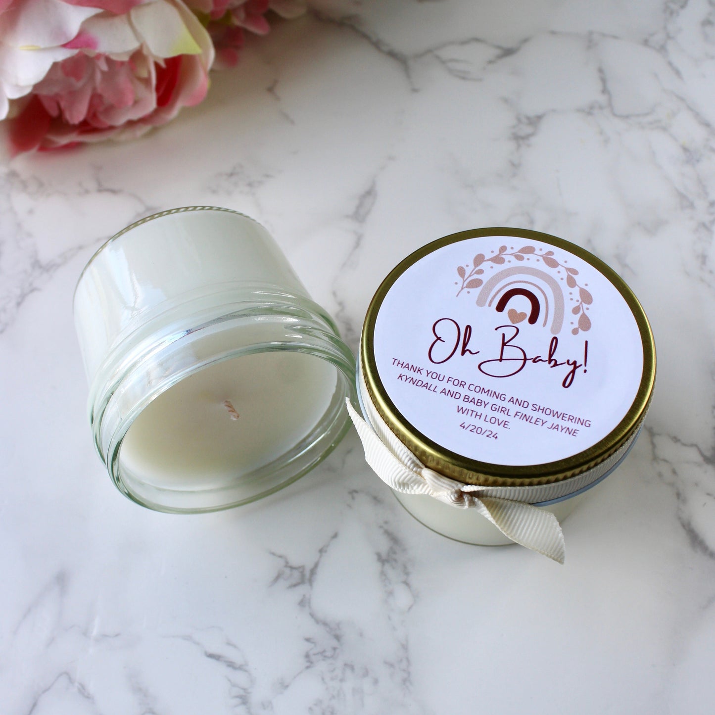 Oh Baby! Shower Candle Favors