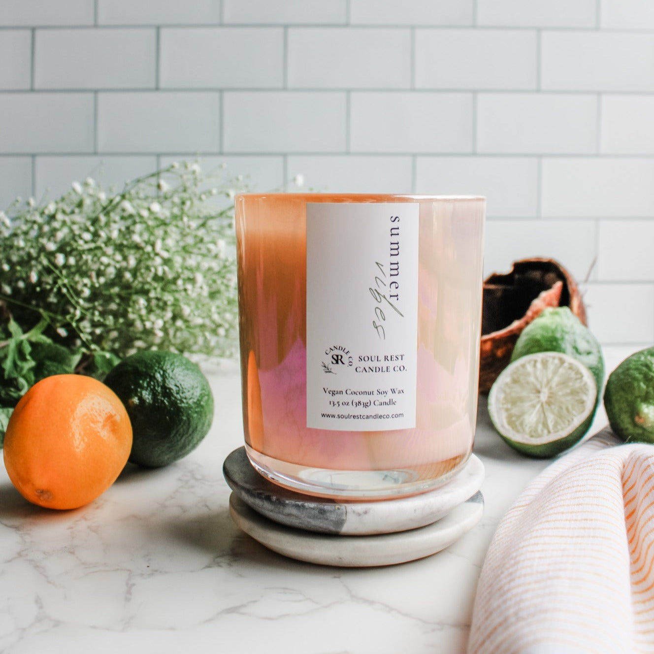 summer vibes 14oz candle