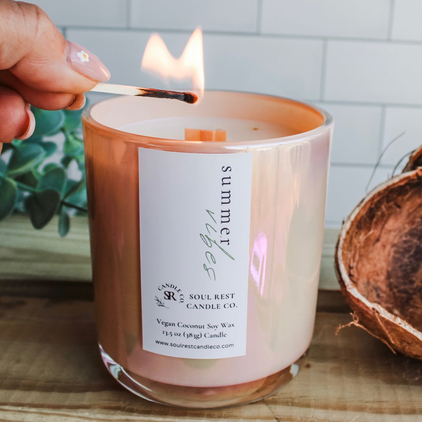 summer vibes 14oz candle